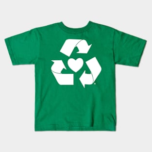 Recycle Heart Kids T-Shirt